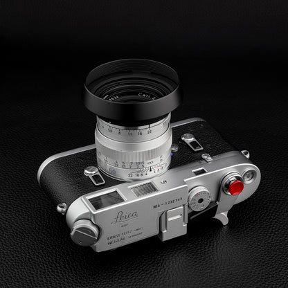 Haoge LH-ZV05 Round Metal Lens Hood for Carl Zeiss Biogon T* 2/35 35mm f2 ZM, C Biogon T* 2.8/35 35mm f2.8 ZM, Planar T* 2/50 50mm f2 ZM; Voigtlander NOKTON CLASSIC 35mm f1.4 I＆II VM, 40mm f1.4 VM;50mm f/1.5 Aspherical II VM Lens