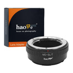 Load image into Gallery viewer, Haoge Manual Lens Mount Adapter for Minolta MD Lens to Leica L Mount Camera Such as T, Typ 701, Typ701, TL, TL2, CL (2017), SL, Typ 601, Typ601, Panasonic S1 / S1R
