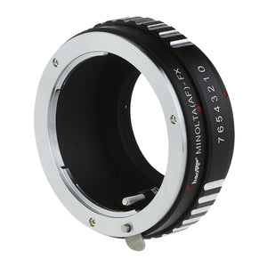 Haoge Lens Mount Adapter for Sony Alpha A-type Minolta MA AF Mount Lens to Fujifilm X-mount Camera such as X-A1, X-A2, X-A3, X-A10, X-E1, X-E2, X-E2s, X-M1, X-Pro1, X-Pro2, X-T1, X-T2, X-T10, X-T20