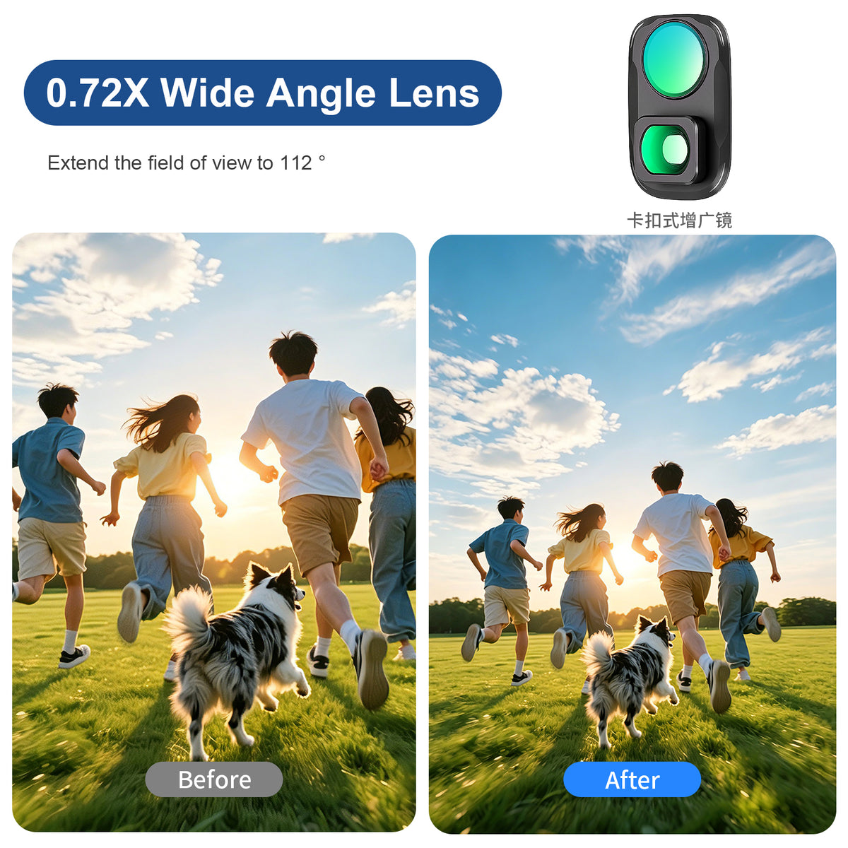 Haoge 4P Magnetic Filter Kit for DJI Osmo Pocket 4 Pro CPL 1/4 Black Mist ND2-32 MCUV Wide-Angle Lens HD Optical Glass Filter Vlog Filter Camera Accessories