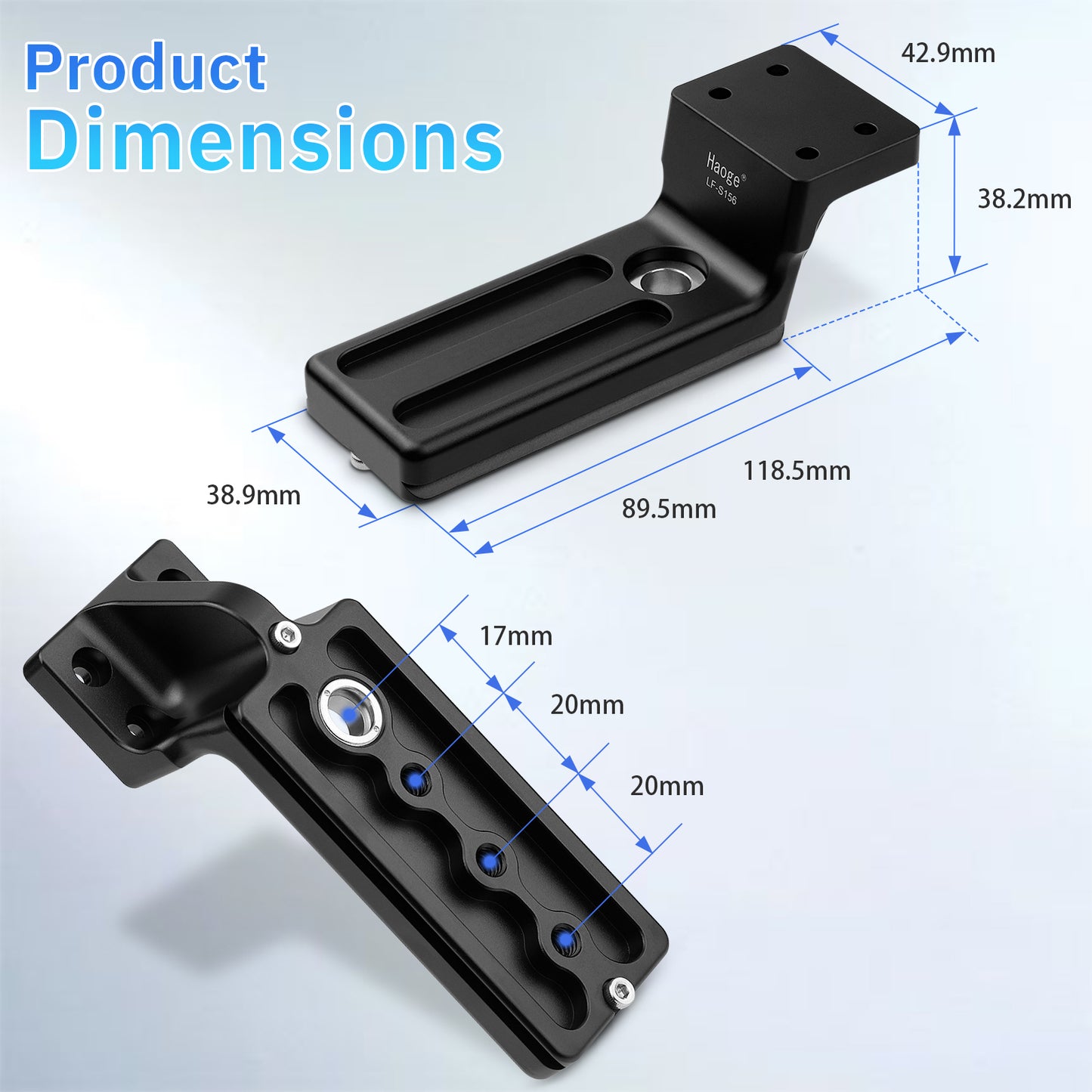 Haoge LF-S156 Replacement Lens Foot for Sigma 150-600 f/5-6.3 DG OS HSM Sport Lens,500mm F4 DG HSM,60-600mm F4.5-6.3 DG DN OS,70-200mm F2.8 DG OS HSM Sports Lens fit Arca