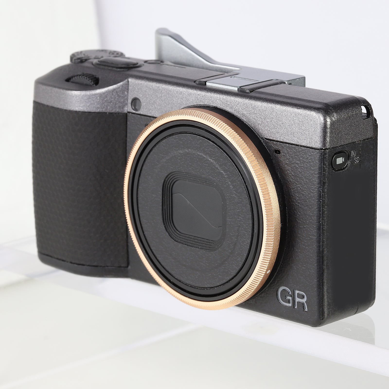 Haoge RRC-GR4-RICOH GR IVカメラ用ローズゴールドメタル