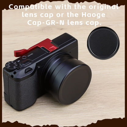 Haoge Metal Square Lens Hoods for RICOH GRIV GR4 Camera Accessories LH-GR4