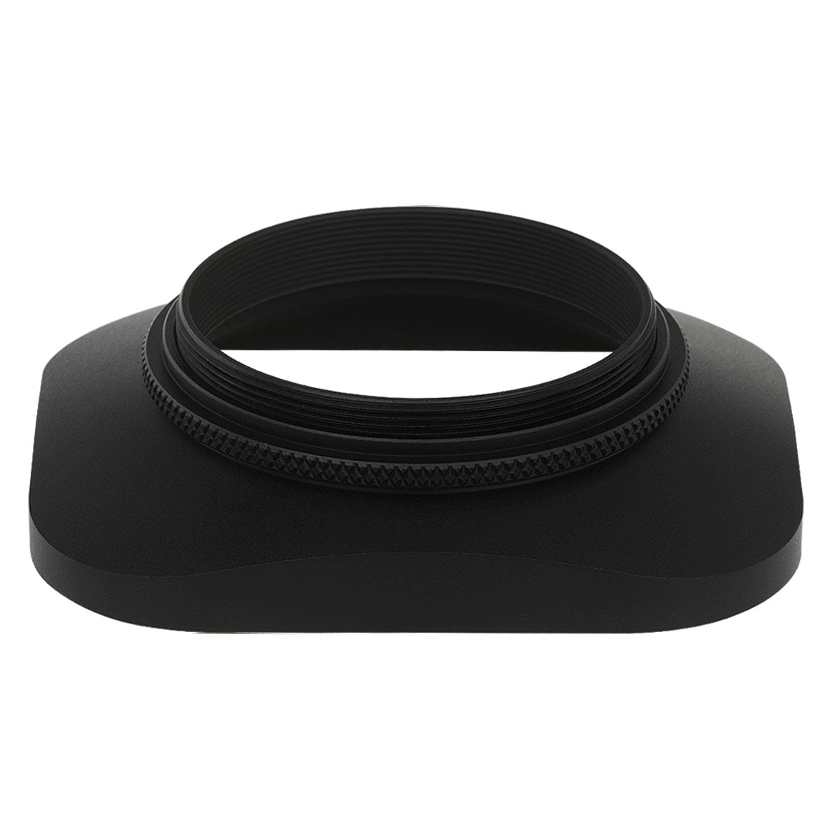 Haoge 43mm Universal Square Metal Screw-in Mount Lens Hood Shade for Leica D-LUX 8 dlux8  Camera and Other 43mm Filter Thread Lens