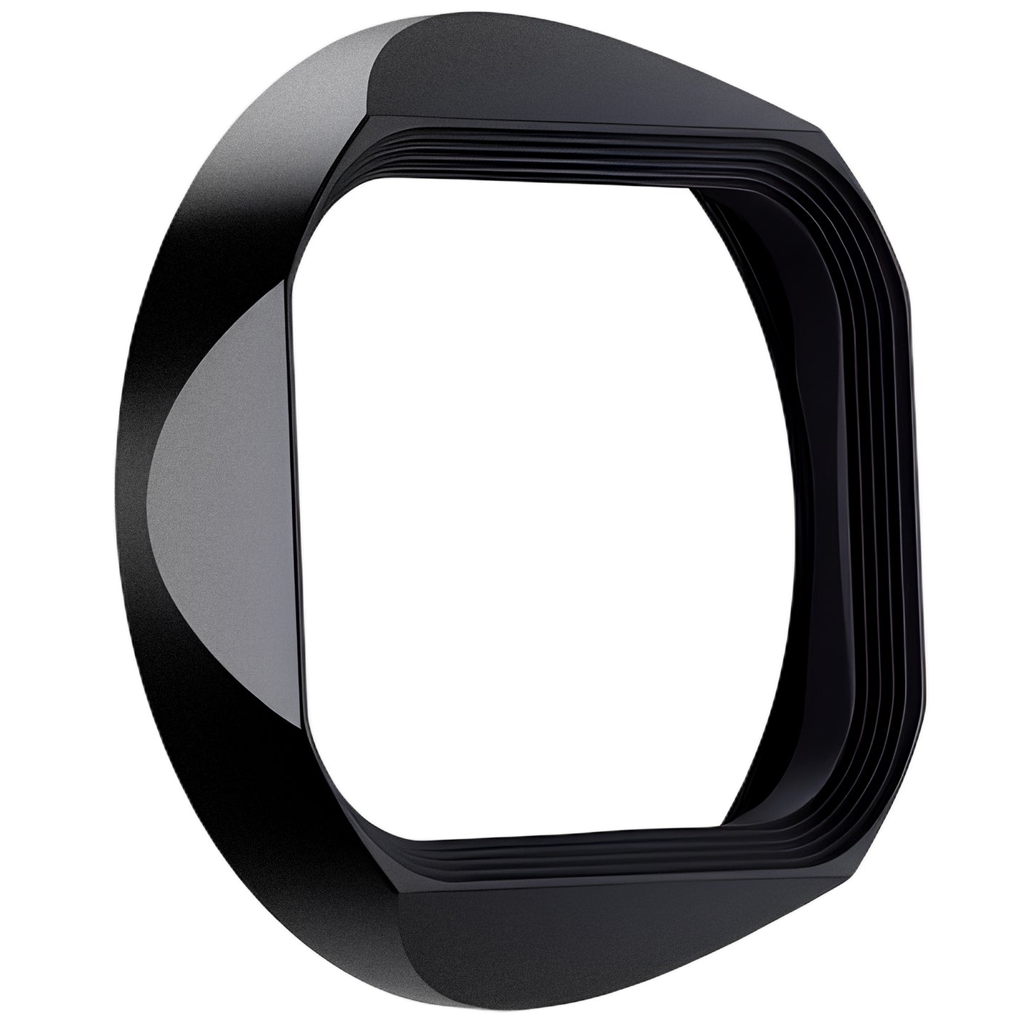Haoge Metal Square Lens Hood for Leica Q343 Q3-28 Q2 Q QP TYP116 Camera Accessories Ultra Slim Screw-in Design 49mm UV Compatible