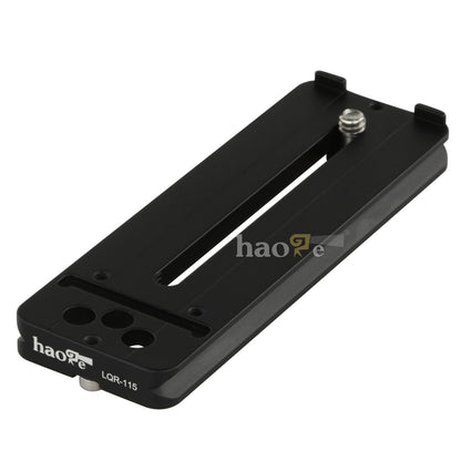 Haoge 112mm LQR-115 Lens Plate Quick Release for Nikon Sigma Pentax Tele Lenses Compatible with Arca Swiss