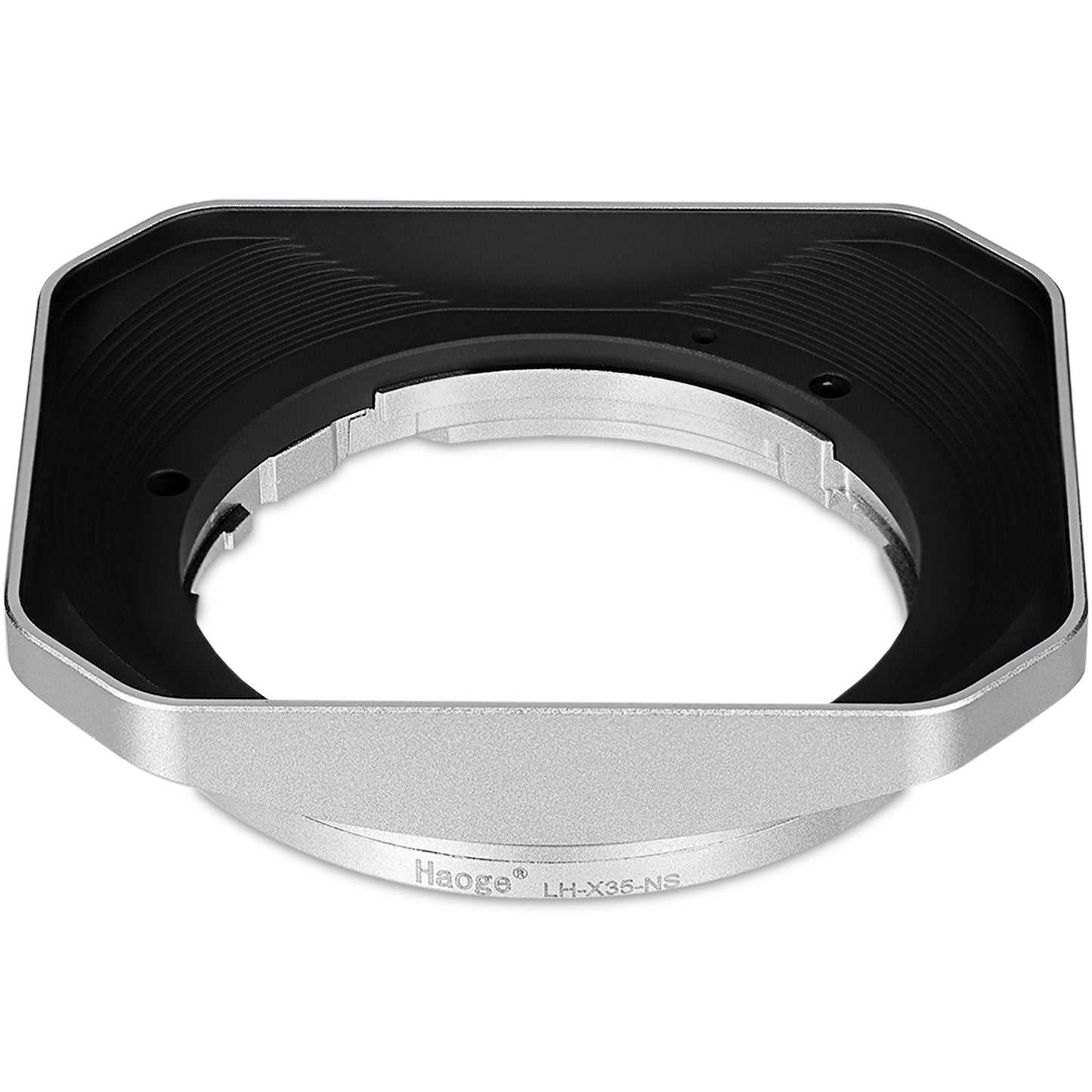 Haoge NEW Metal Bayonet Lens Hood for Fujifilm XF 35mm F2 R WR/ Fuji XF 23mm F2 R WR,XC 35mm F2, Fuji 35mm F2 Lens Hood, Fuji 23mm F2 Lens Hood, 35mm F2 Hood, 23mm F2 Hood, Replaces Fujifilm LH-XF35-2 Hood