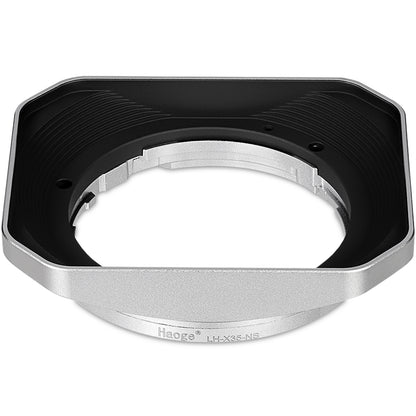 Haoge NEW Metal Bayonet Lens Hood for Fujifilm XF 35mm F2 R WR/ Fuji XF 23mm F2 R WR,XC 35mm F2, Fuji 35mm F2 Lens Hood, Fuji 23mm F2 Lens Hood, 35mm F2 Hood, 23mm F2 Hood, Replaces Fujifilm LH-XF35-2 Hood