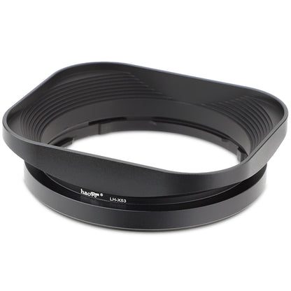 Haoge LH-X53 Quadratische Gegenlichtblende aus Metall für Fujifilm Fuji Fujinon XF 35mm F1.4 R / XF35mmF1.4 R Objektiv 