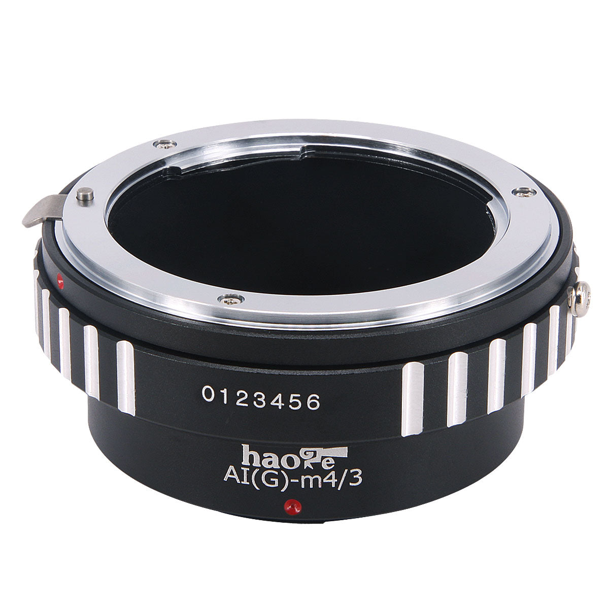 Haoge Manual Lens Mount Adapter for Nikon Nikkor G/F/AI/AIS/D Mount Lens to Olympus and Panasonic Micro Four Thirds MFT M4/3 M43 Mount Camera