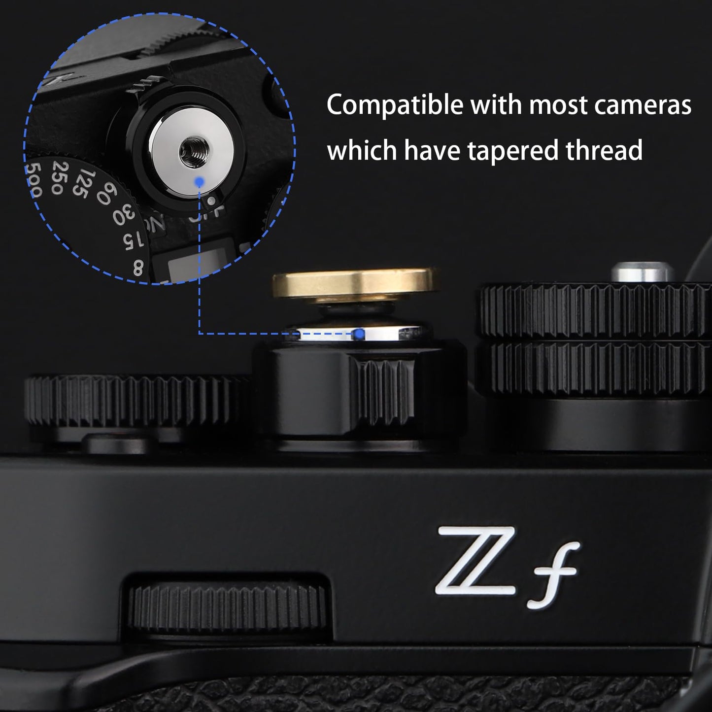 Haoge 12mm Metal Shutter Release Button
