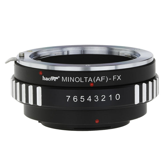 Haoge Lens Mount Adapter for Sony Alpha A-type Minolta MA AF Mount Lens to Fujifilm X-mount Camera such as X-A1, X-A2, X-A3, X-A10, X-E1, X-E2, X-E2s, X-M1, X-Pro1, X-Pro2, X-T1, X-T2, X-T10, X-T20