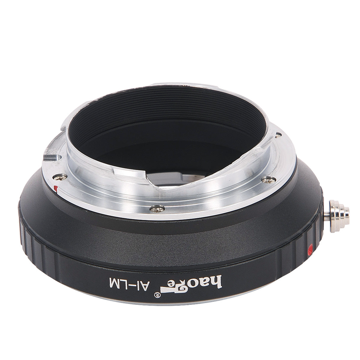 Haoge Lens Mount Adapter for Nikon Nikkor AI / AIS / D Lens to Leica M-mount Camera such as M240, M240P, M262, M3, M2, M1, M4, M5, CL, M6, MP, M7, M8, M9, M9-P, M Monochrom, M-E, M, M-P, M10, M-A