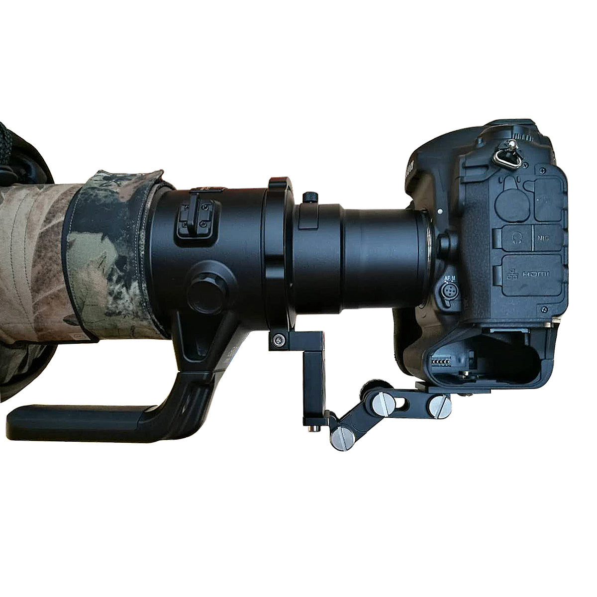 Haoge Camera Lens Bayonet Support Bracket Protector for Nikon Nikkor AF-S 800mm f5.6E FL ED VR Super Telephoto Lens
