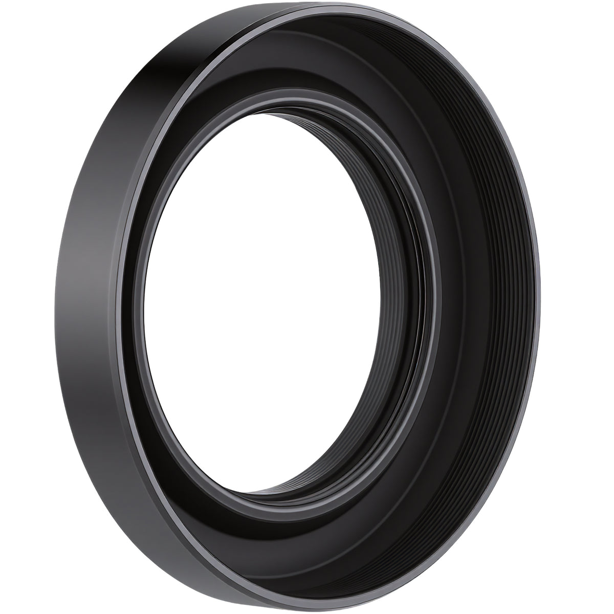 Haoge Metal Lens Hood for Fujifilm Fuji XC 15-45mm f/3.5-5.6 OIS PZ Lens, Compatible with 52mm UV Filters and 52mm Lens Cap