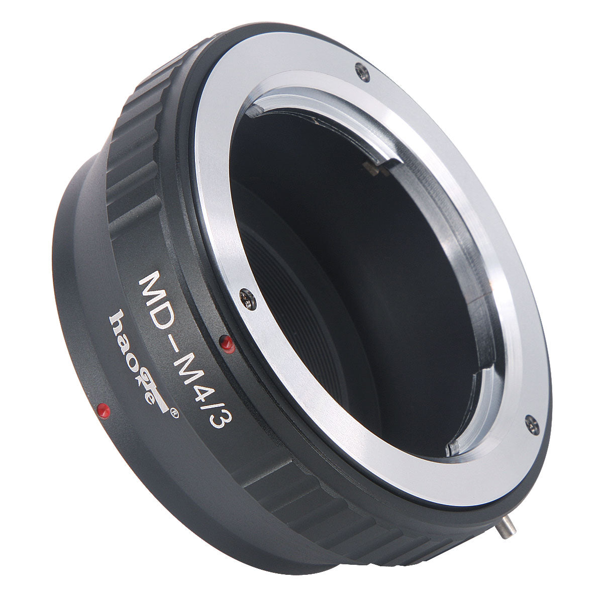 Haoge Manual Lens Mount Adapter for Rokkor MD MC Mount Lens to Olympus and Panasonic Micro Four Thirds MFT M4/3 M43 Mount Camera