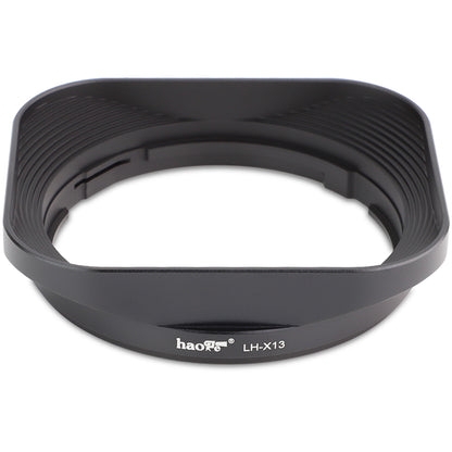 Haoge Bayonet Square Metal Lens Hood for Fujifilm Fuji Fujinon XF 16-50mm F2.8-4.8 R LM WR Lens LH-X33