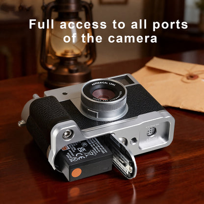 Haoge Handle HandGrip for Fujifilm x half Camera Body Accessories L-Shape Grip Bracket Plate  HG-XHALF-S