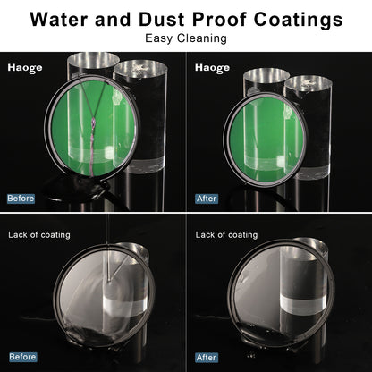 Haoge Camera Lens Filters 37 39 40.5 43 46 49mm 52 55 58 62 67 72 77 82mm Ultra Slim MC UV Lens HD Multi-Coated Universal Filter