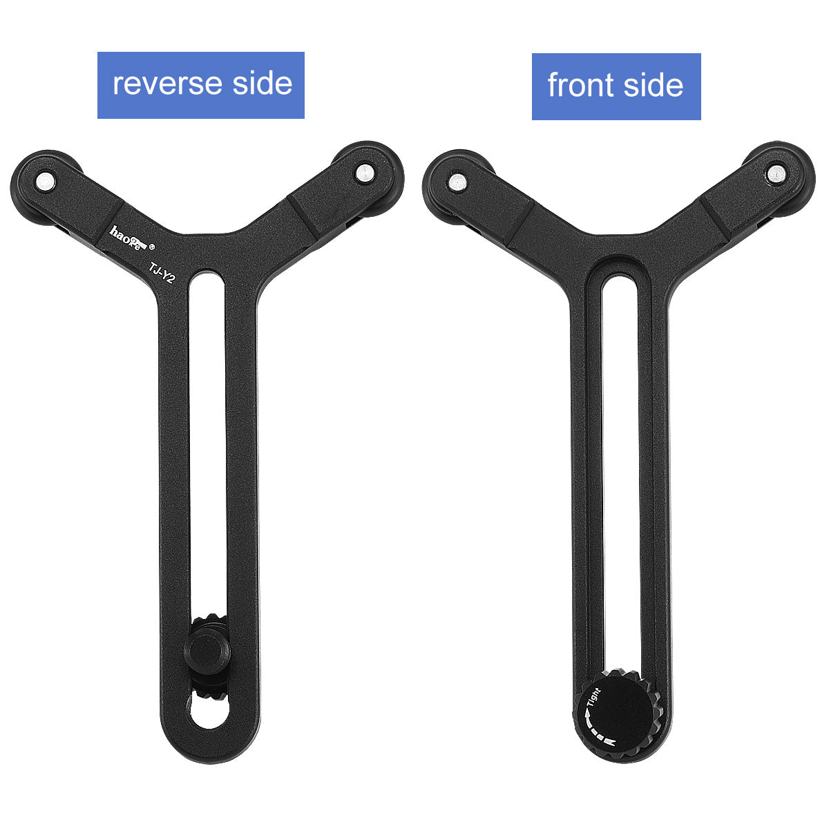 Haoge TJ-Y2 Y Bracket with Double Wheels for DIY DJI Ronin-S Ronin-SC Ronin SC S Lens Support System fit Selected Haoge Plates