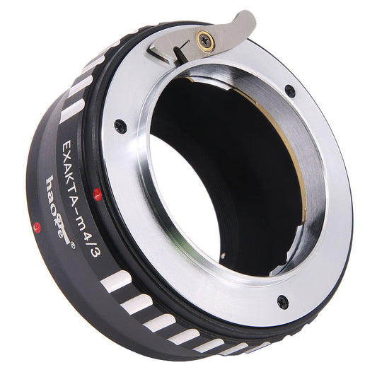 Haoge Manual Lens Mount Adapter for Exakta EXA mount Lens to Olympus and Panasonic Micro Four Thirds MFT M4/3 M43 Mount Camera