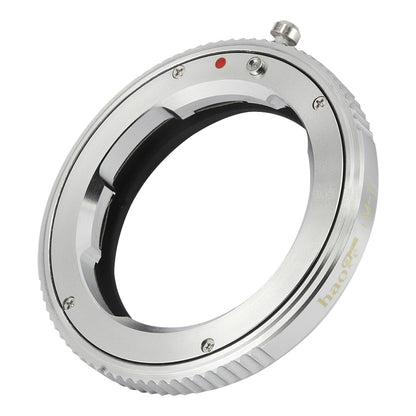 Haoge Manual Lens Mount Adapter for Leica M LM, Zeiss ZM, Voigtlander VM Lens to Leica L Mount Camera such as T , Typ 701 , Typ701 , TL , TL2 , CL (2017) , SL , Typ 601 , Typ601