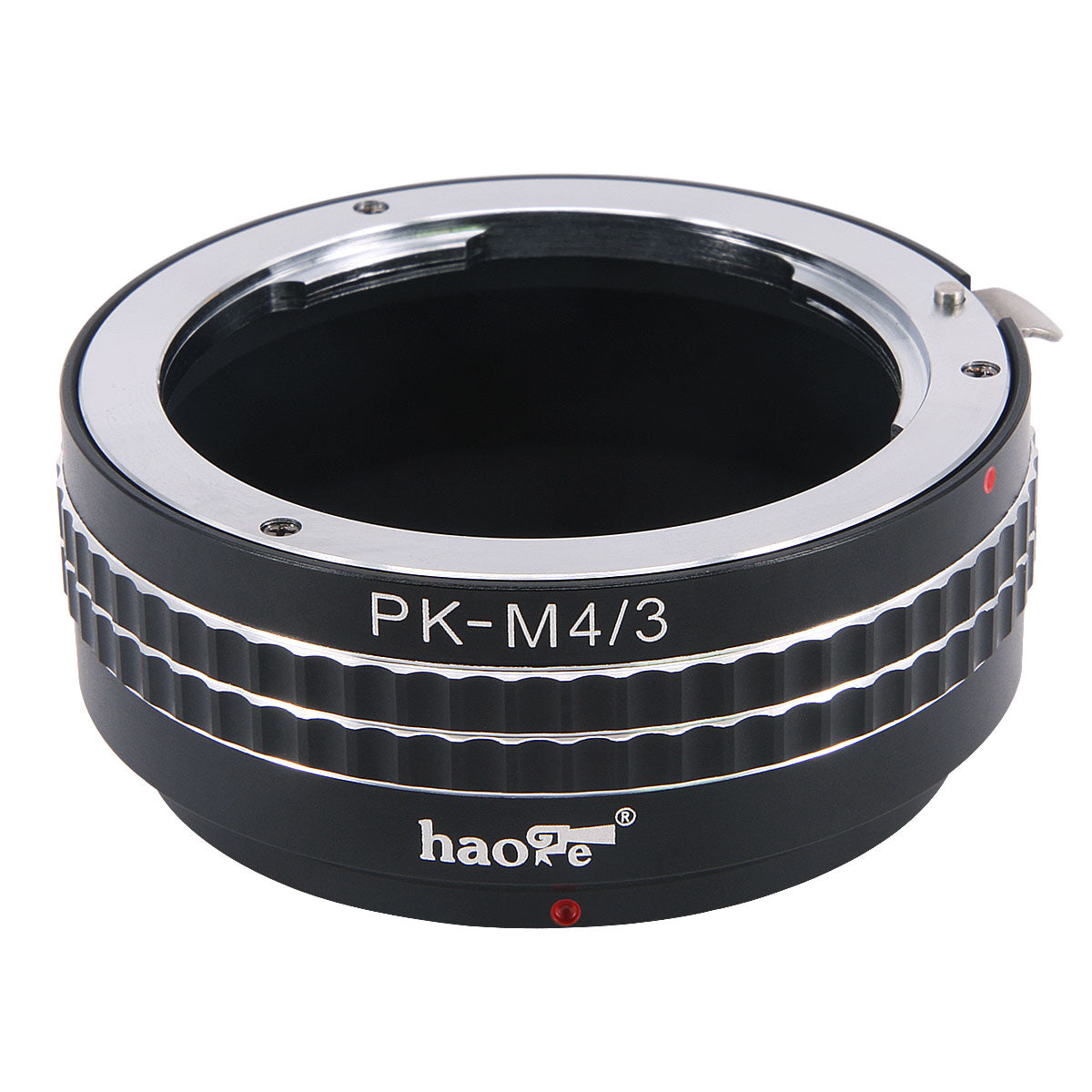 Haoge Manual Lens Mount Adapter for Pentax K PK Mount Lens to Olympus and Panasonic Micro Four Thirds MFT M4/3 M43 Mount Camera