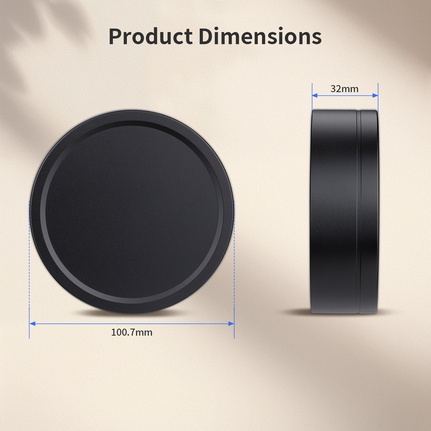 Haoge Cap-SM2.8CN Metal Lens Cap Cover for Sigma 14-24mm F2.8 DG HSM Art Lens (Nikon and Canon Mount)