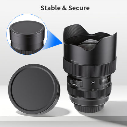 Haoge Cap-SM2.8CN Metal Lens Cap Cover for Sigma 14-24mm F2.8 DG HSM Art Lens (Nikon and Canon Mount)