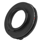 Load image into Gallery viewer, Haoge Macro Focus Lens Mount Adapter for Leica M LM, Zeiss ZM, Voigtlander VM Lens to Fujifilm Fuji X FX Mount Camera Such as X-E1 X-E2 X-E2s X-E3 X-H1 X-Pro1 X-Pro2 X-T3 X-T2 X-T30 X-T20 Copper
