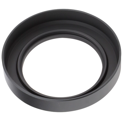 Haoge 39mm Metal Round Lens Hood for Fujifilm XF 23mm f2.8 Fujinon XF 27mm f2.8 R WR Lens on XE5 Camera Body Kit Ultra Slim Screw-in Design LH-XE539-S Silver