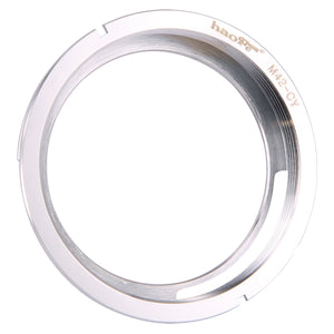 Haoge Manual Lens Mount Adapter for M42 42mm Screw mount Lens to Contax Yashica CY mount Camera