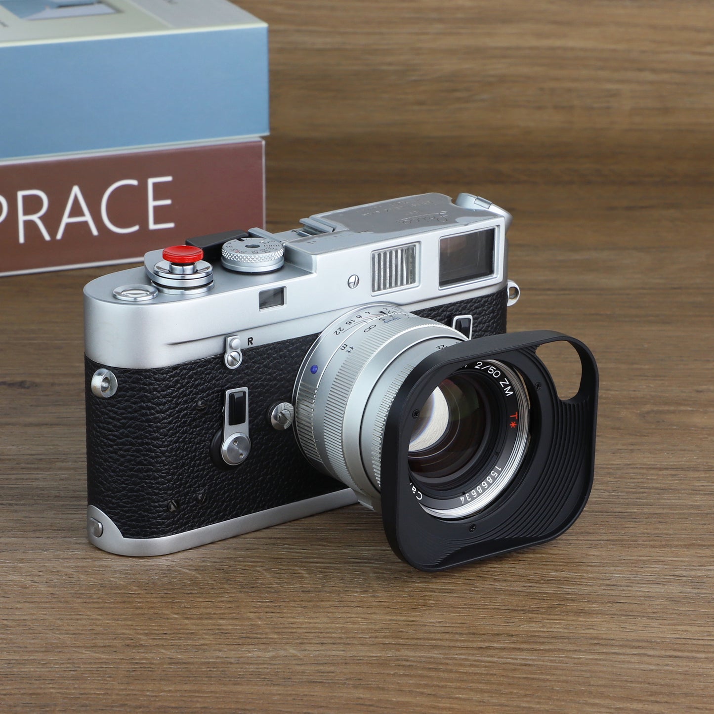 Haoge LH-ZV02P Lens Hood for Carl Zeiss Biogon T 2/35 35mm f2 ZM, C Biogon T 2.8/35 35mm f2.8 ZM, Planar T 2/50 50mm f2 ZM; Voigtlander NOKTON Classic 35mm f1.4 I＆II VM, 40mm f1.4 VM ,Voigtlander Nokton Vintage Line 50mm f/1.5 Aspherical II VM Lens