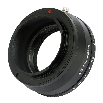 Haoge Manual Lens Adapter for Contarex CRX Mount Lens to Sony E mount NEX Camera as NEX-3, NEX-5, NEX-5N, NEX-7, NEX-7N, NEX-C3, NEX-F3, a6500, a6300, a6000, a5000, a3500, a3000, NEX-VG10, VG20