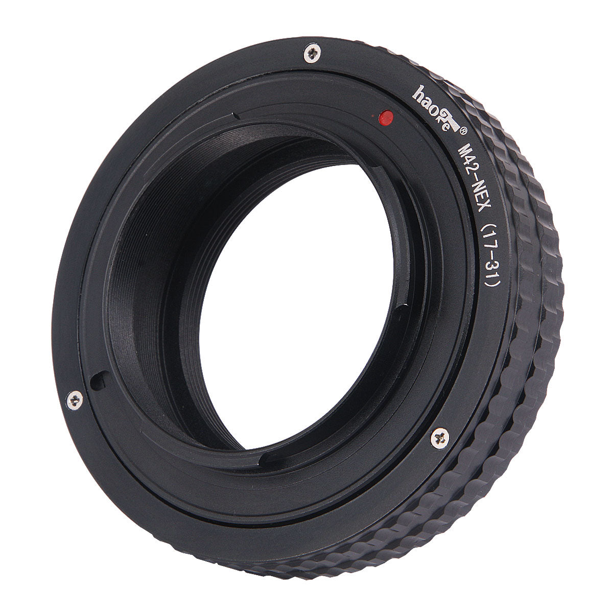 Haoge Macro Focus Lens Mount Adapter Built-in Focusing Helicoid for M42 42mm Screw mount Lens to Sony E-mount NEX Camera 17mm-31mm