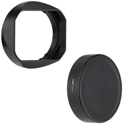 Haoge LH-RX1B Square Metal Bayonet Lens Hood Shade for Sony Carl Zeiss Sonnar T* FE 35mm F2.8 ZA,FE 55MM F1.8 ZA,FE24mm f1.8 ZA Lens Lens