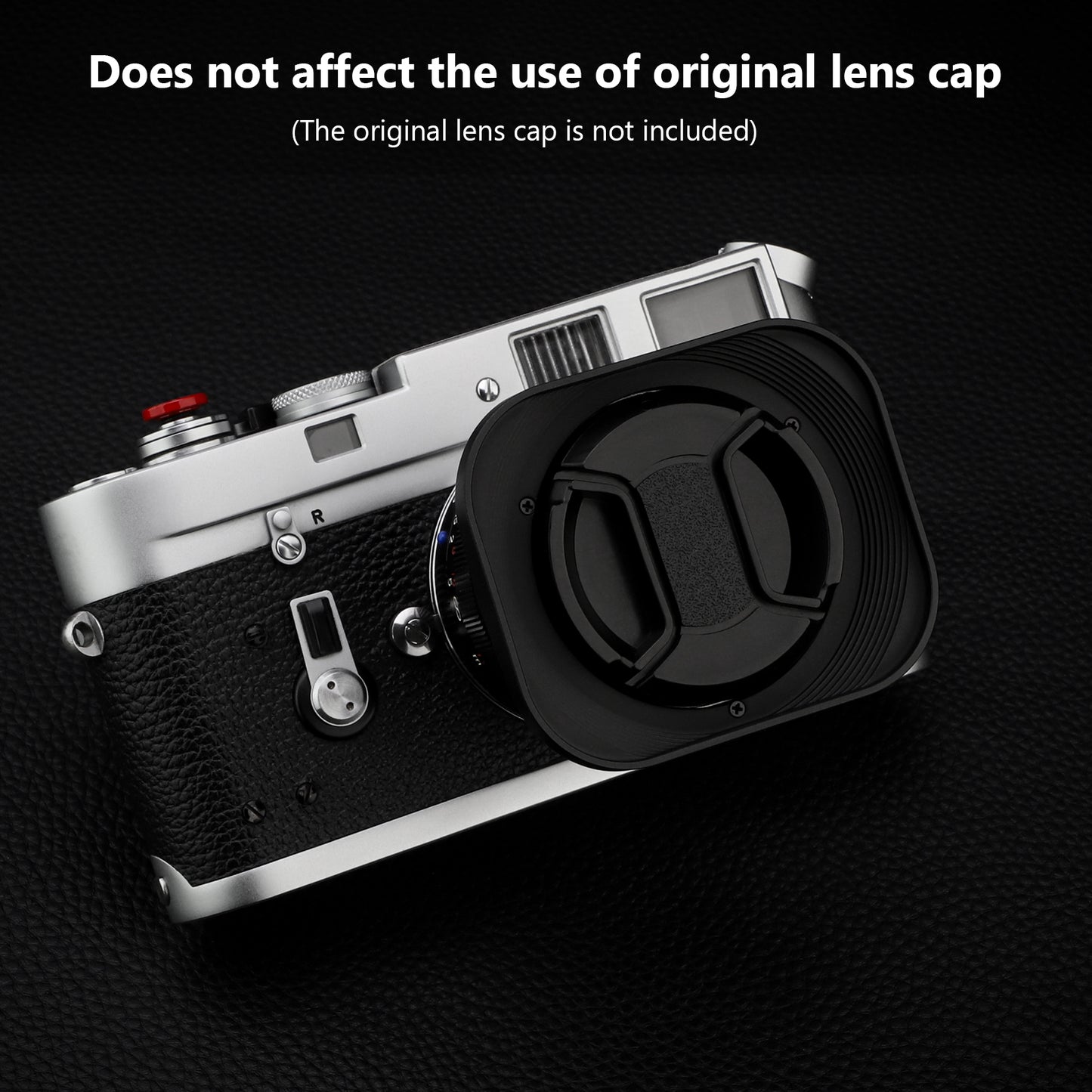 Haoge LH-ZV03 Square Metal Lens Hood for Carl Zeiss Distagon T* 2.8/21 21mm f2.8 ZM, C Biogon T* 4.5/21 21mm f4.5 ZM, 2.8/25 25mm f2.8 ZM, 2.8/28 28mm f2.8 ZM, C Sonnar T* 1.5/50 50mm f1.5 ZM Lens