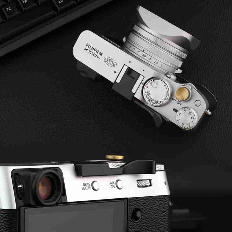 Daumengriff Für Fuji X100VI/X100V - Aluminium Blitzschuh Griff Für Besseren Halt