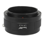 Load image into Gallery viewer, Haoge Manual Lens Mount Adapter for Leica R LR Lens to Nikon Z Mount Camera Such as Z6 Z7
