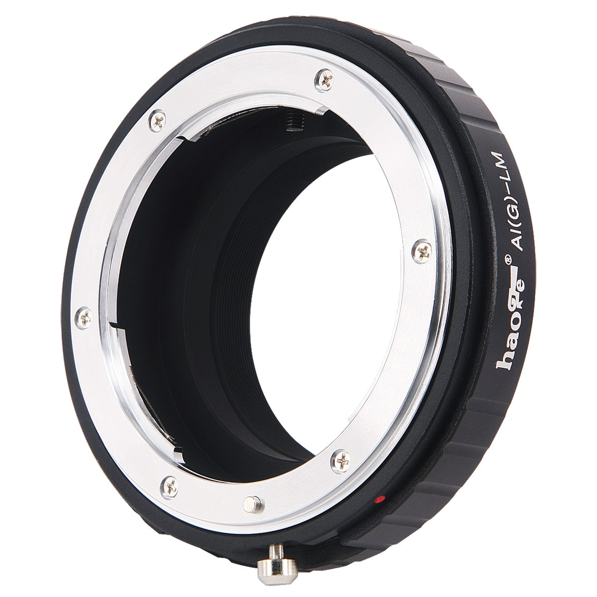 Haoge Lens Mount Adapter for Nikon Nikkor AI / AIS / G / D Lens to Leica M-mount Camera such as M240, M240P, M262, M3, M2, M1, M4, M5, CL, M6, MP, M7, M8, M9, M9-P, M Monochrom, M-E, M, M-P, M10, M-A