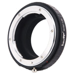 Load image into Gallery viewer, Haoge Lens Mount Adapter for Nikon Nikkor AI / AIS / G / D Lens to Leica M-mount Camera such as M240, M240P, M262, M3, M2, M1, M4, M5, CL, M6, MP, M7, M8, M9, M9-P, M Monochrom, M-E, M, M-P, M10, M-A
