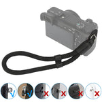 Load image into Gallery viewer, Haoge Camera Hand Wrist Strap for Leica M M-P M-E M8 M9 M9-P M10 M10-P M10-D Q Q2 Q-P CL D-Lux 7 X Vario MP ME M9P M10P M10D QP Typ107 Typ109 Typ113 Typ116 Typ240 Typ246 Typ262 Climbing Rope Black
