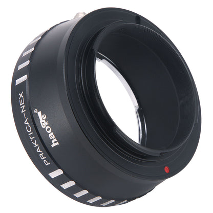 Haoge Manual Lens Mount Adapter for Praktica B PB mount Lens to Sony E mount NEX Camera as NEX-5, NEX-5N, NEX-7, NEX-7N, a6500, a6300, a6000, a5000, a3500, a3000, NEX-VG10, VG20