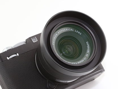 Haoge Metal Lens Hood for Fujifilm Fuji XC 15-45mm f/3.5-5.6 OIS PZ Lens, Compatible with 52mm UV Filters and 52mm Lens Cap