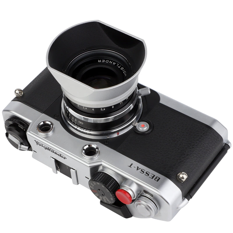 Haoge LH-VM12W Bayonet Square Metal Lens Hood Shade for