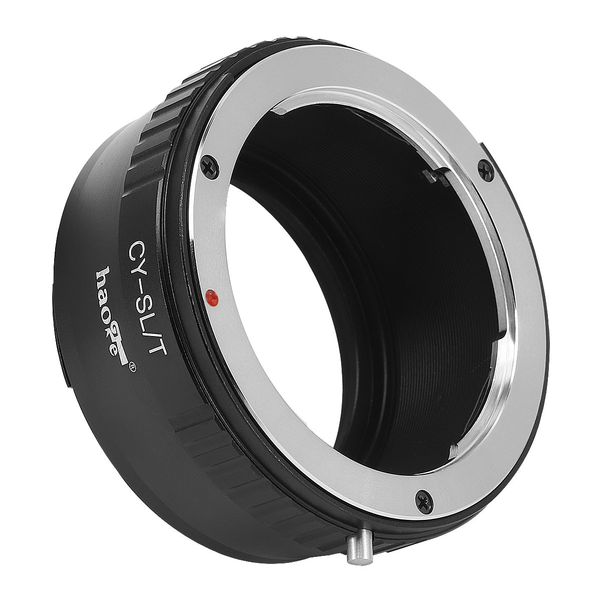 Haoge Manual Lens Mount Adapter for Contax / Yashica C/Y CY Lens to Leica L Mount Camera Such as T, Typ 701, Typ701, TL, TL2, CL (2017), SL, Typ 601, Typ601, Panasonic S1 / S1R