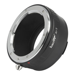 Haoge Manual Lens Mount Adapter for Nikon Nikkor F / AI / AIS / D Lens to Leica L Mount Camera such as T , Typ 701 , Typ701 , TL , TL2 , CL (2017) , SL , Typ 601 , Typ601