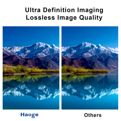 Haoge Camera Lens Filters 37 39 40.5 43 46 49mm 52 55 58 62 67 72 77 82mm Ultra Slim MC UV Lens HD Multi-Coated Universal Filter