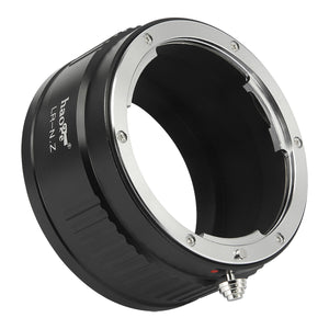 Haoge Manual Lens Mount Adapter for Leica R LR Lens to Nikon Z Mount Camera Such as Z6 Z7