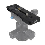 Load image into Gallery viewer, Haoge 120mm QR Quick Release Plate Dual Dovetail and D-Ring Screw Fits Arca-Swiss Standard for Tripod Ball Head
